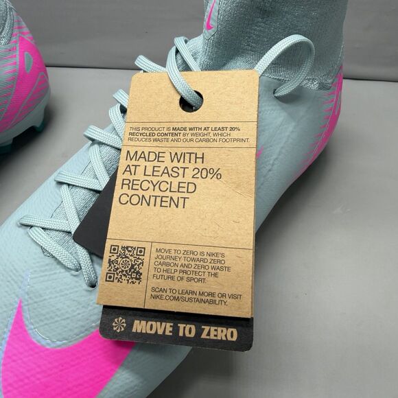 Nike Zoom Superfly 10 Pro FG Ocean Cube PinkBlast Cleat HF9433-301 Men Sz 11 NEW main image 4